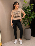 کراپ زنانه نخی MOSCHINO 🌸