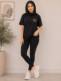 تیشرت پنبه گل دوزی